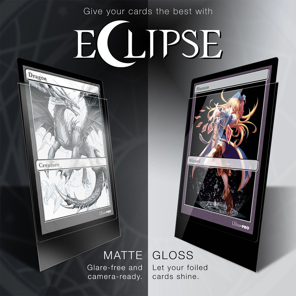 PRO-Matte ECLIPSE® Standard DECK PROTECTOR® Sleeves (100ct)
