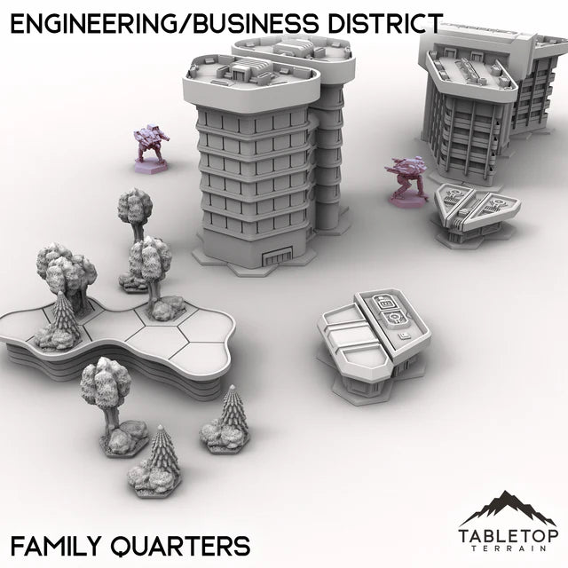 HEXTECH HPG Engineering / Business District - City Map Pack