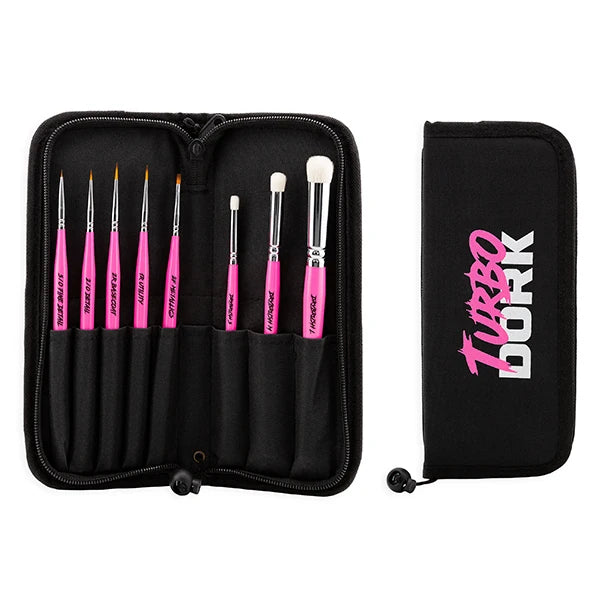 Brush: Fauxlinsky Set w/ Stand Case (8 Brushes)