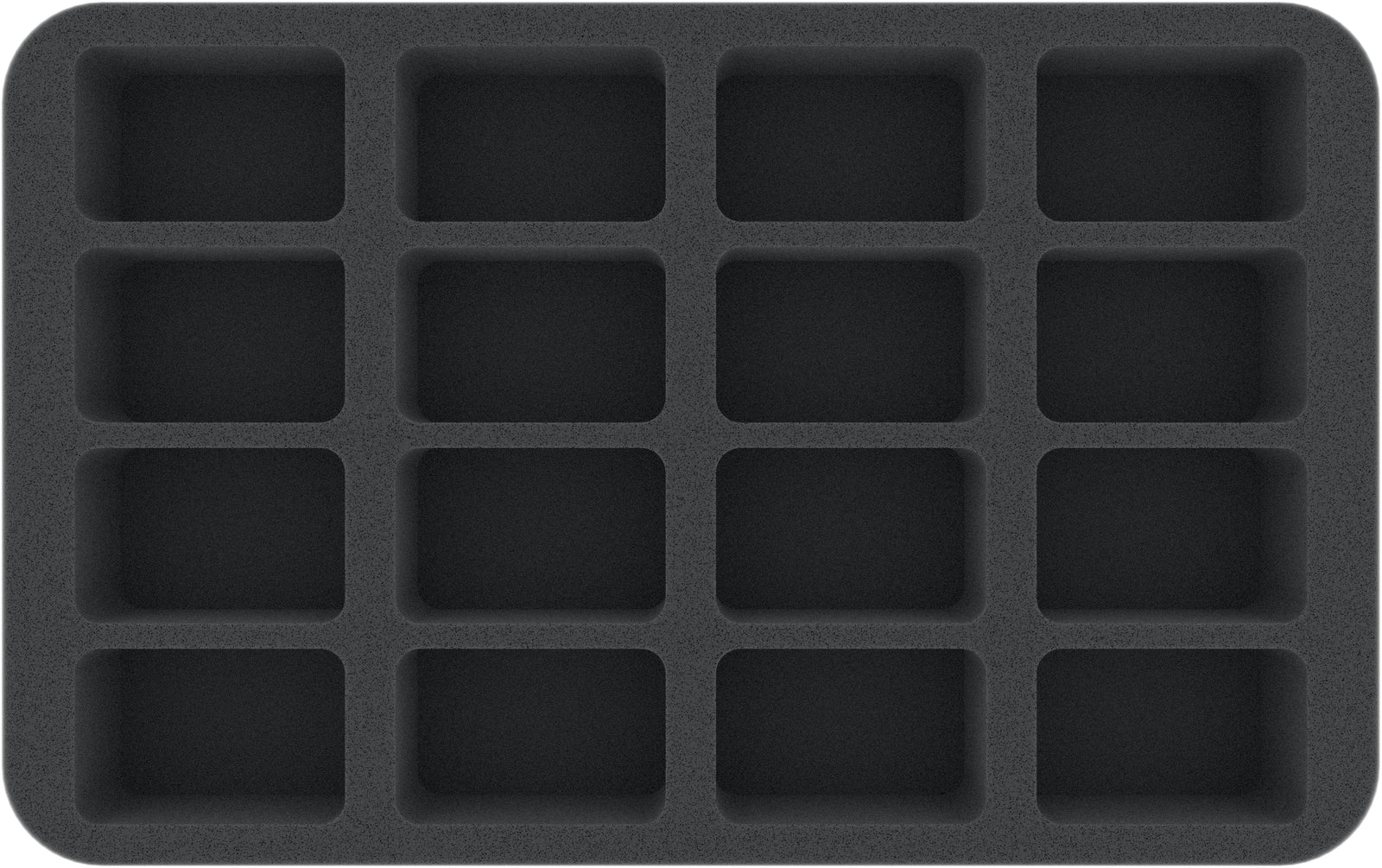 16 Compartment Half-Size Foam Tray 40MM