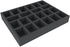 22 Compartment Full-Size Foam Tray 50MM