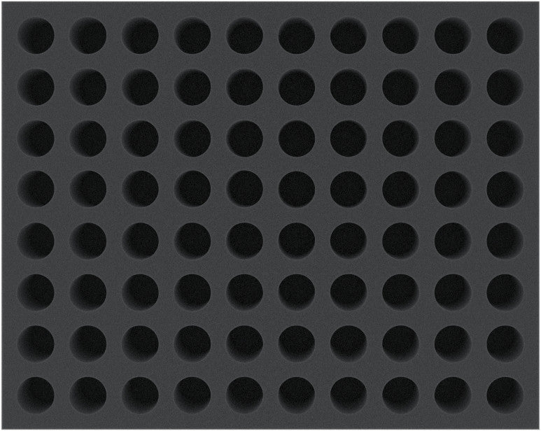 80 Compartment Full-Size Foam Tray 40MM