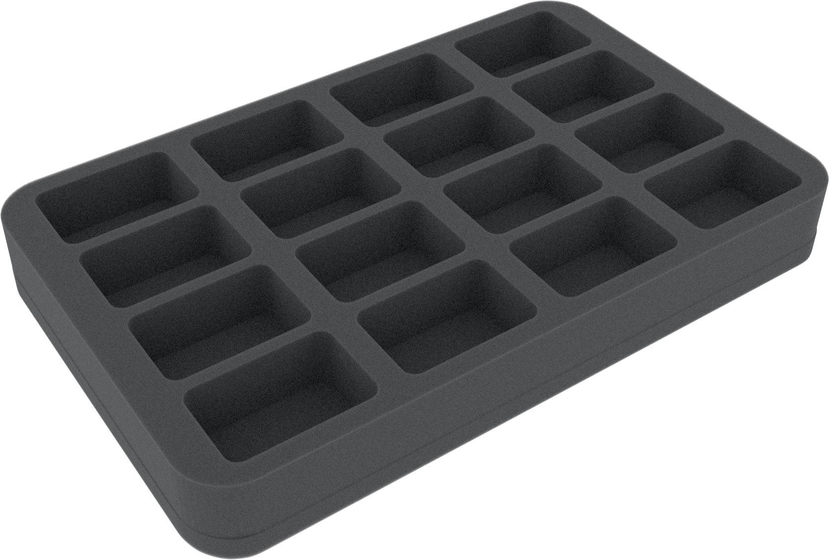 16 Compartment Half-Size Foam Tray 35MM