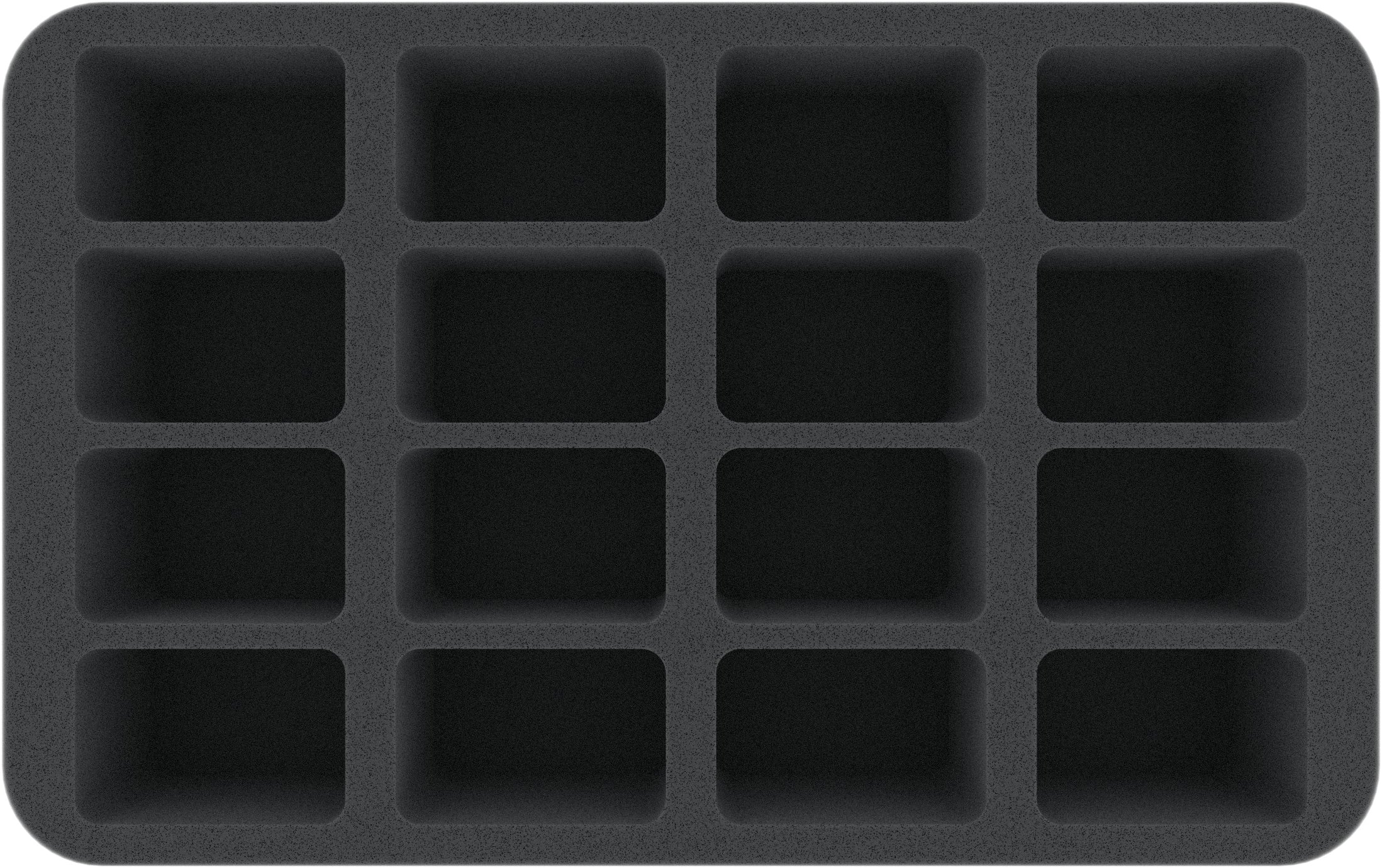 16 Compartment Half-Size Foam Tray 35MM