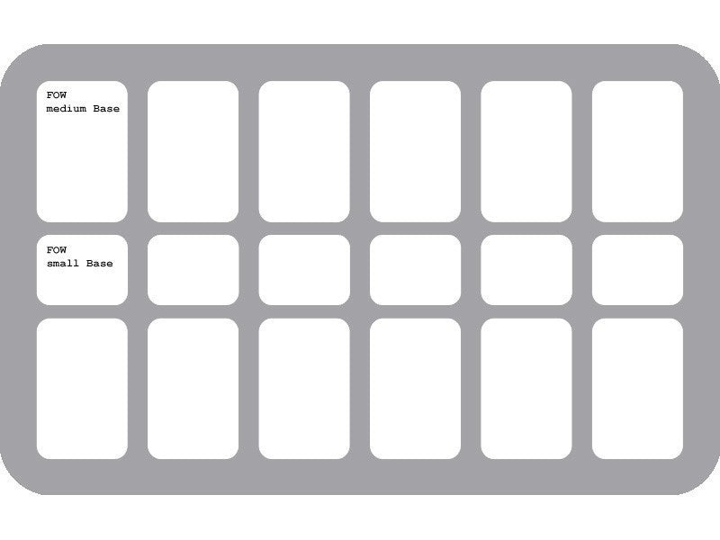 18 Compartment Half-Size Foam Tray 35MM