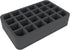 24 Compartment Half-Size Foam Tray 60MM