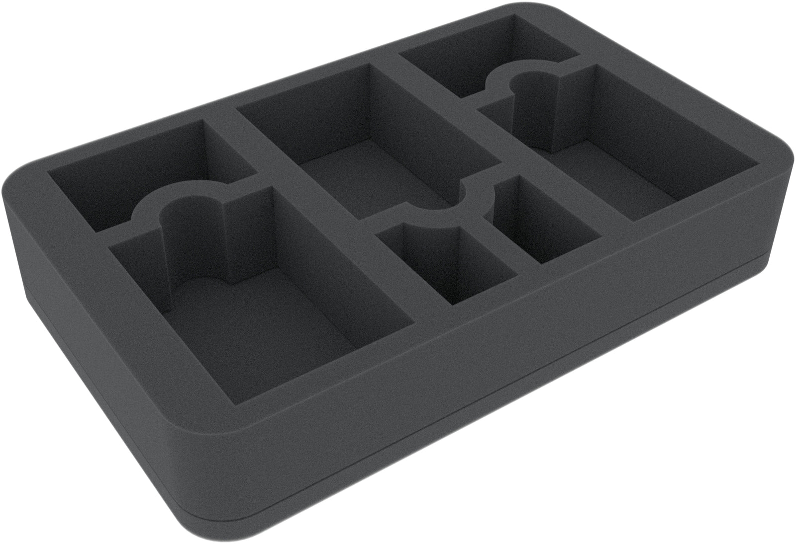 7 Compartment Half-Size Foam Tray 50MM