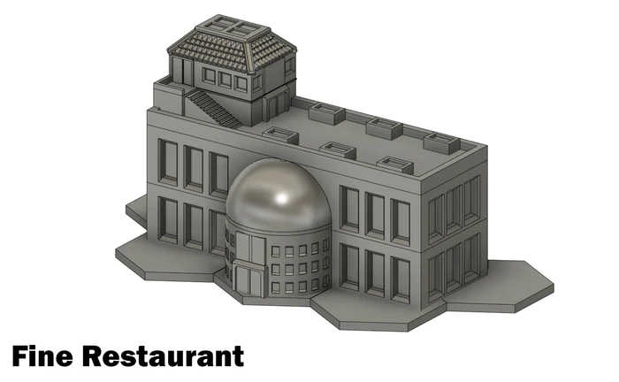 Fine Restaurant (STL Download)