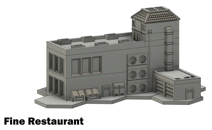 Fine Restaurant (STL Download)