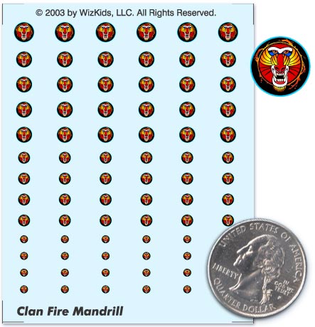 Clan Fire Mandrill