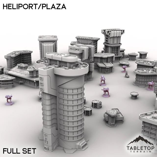 HEXTECH Heliport / Plaza - City Map Pack