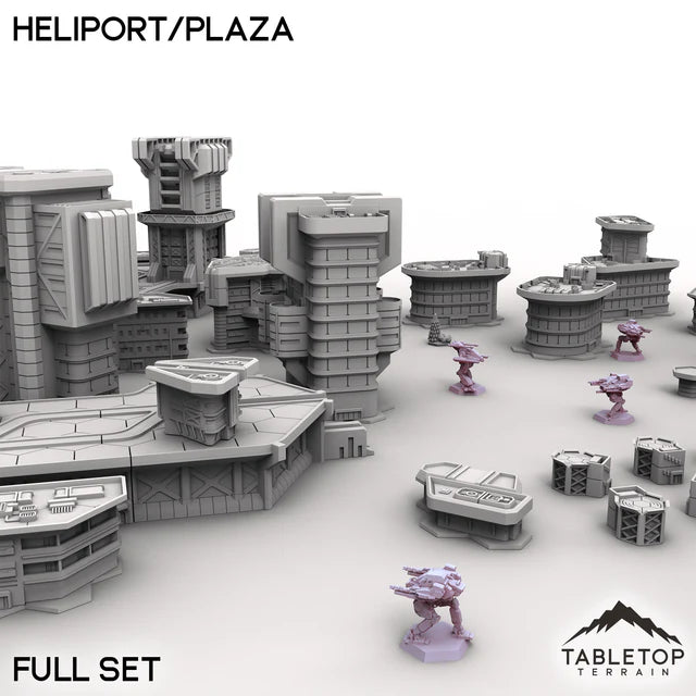 HEXTECH Heliport / Plaza - City Map Pack