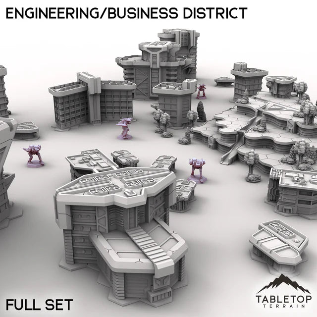 HEXTECH HPG Engineering / Business District - City Map Pack