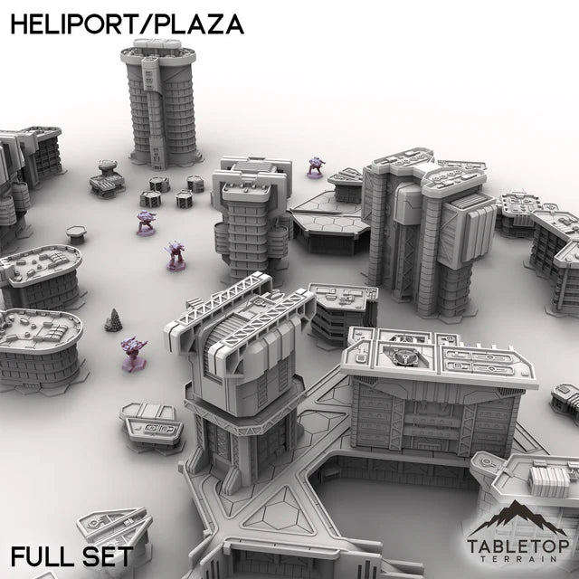 HEXTECH Heliport / Plaza - City Map Pack