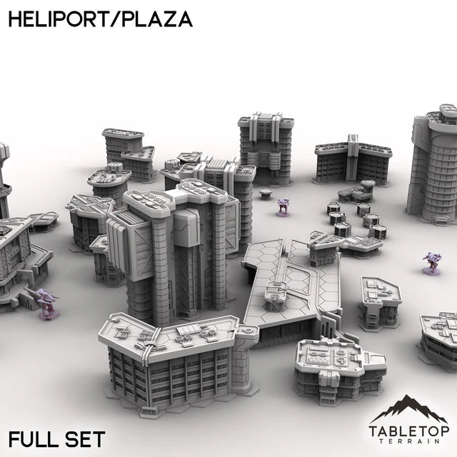HEXTECH Heliport / Plaza - City Map Pack