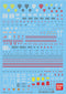 Gundam Decal #38 HGUC Multiuse - Zeon MS 3