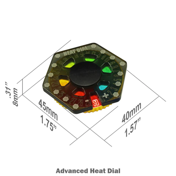 Advanced Heat Dial 0-30 Compatible with BattleTech