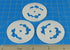 Round Smoke Template Compatible with Flames of War (3)