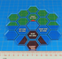 Mecha Hex Map Hit Location Template Compatible with BattleTech