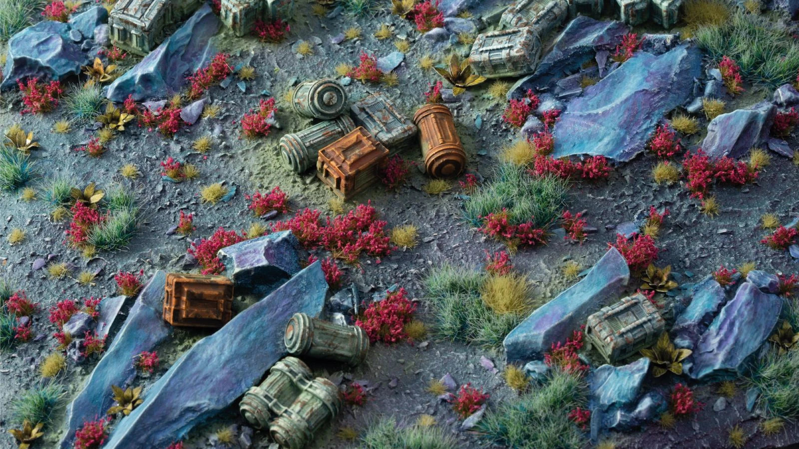 Garnet Tulip Tiny Flowers