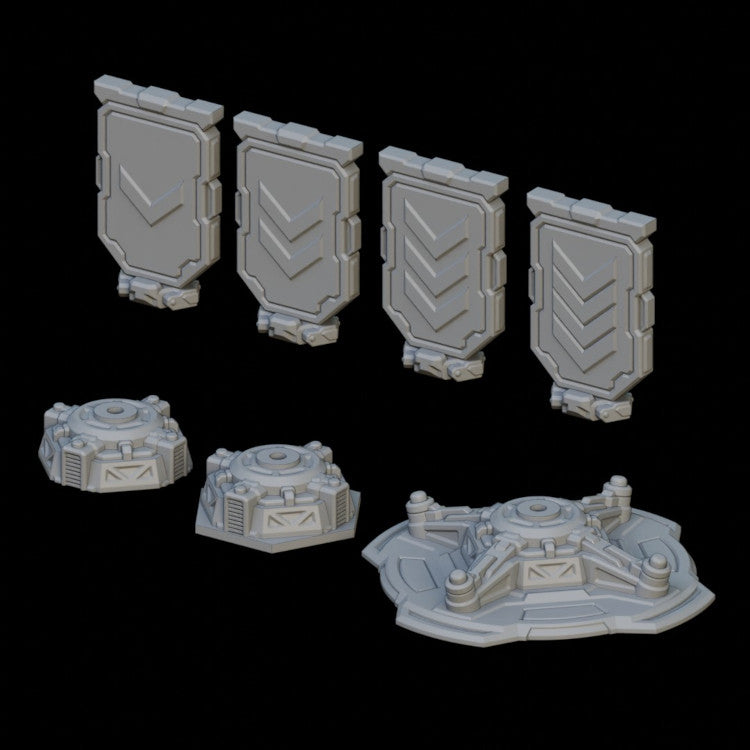 Objective Flags STL Download