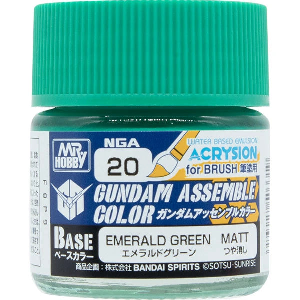 Gundam Assemble Color: Base Matte - Emerald Green