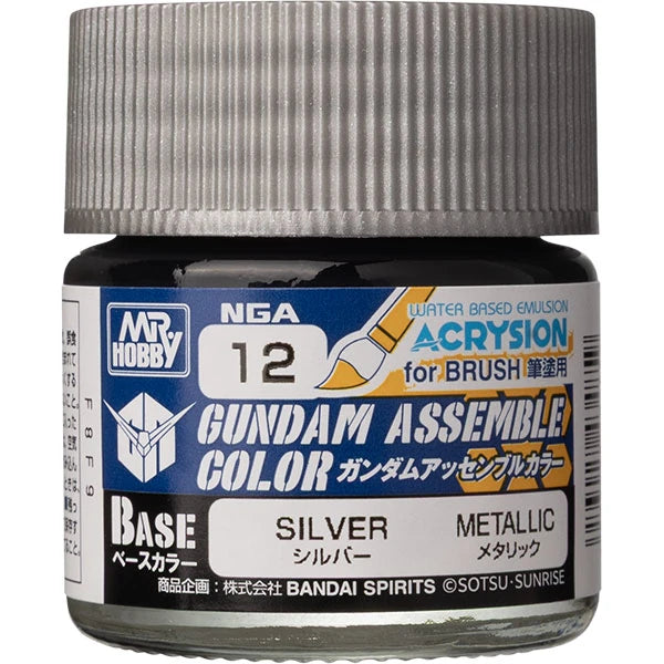 Gundam Assemble Color: Base Matte - Silver