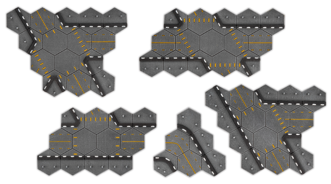 Hextech: Trinity City - Highway Intersections x10