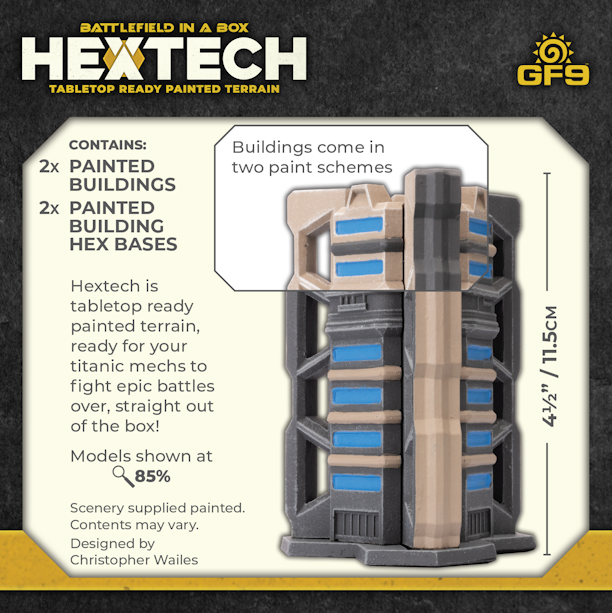 Hextech: Trinity City - Tri-Tower (x2)