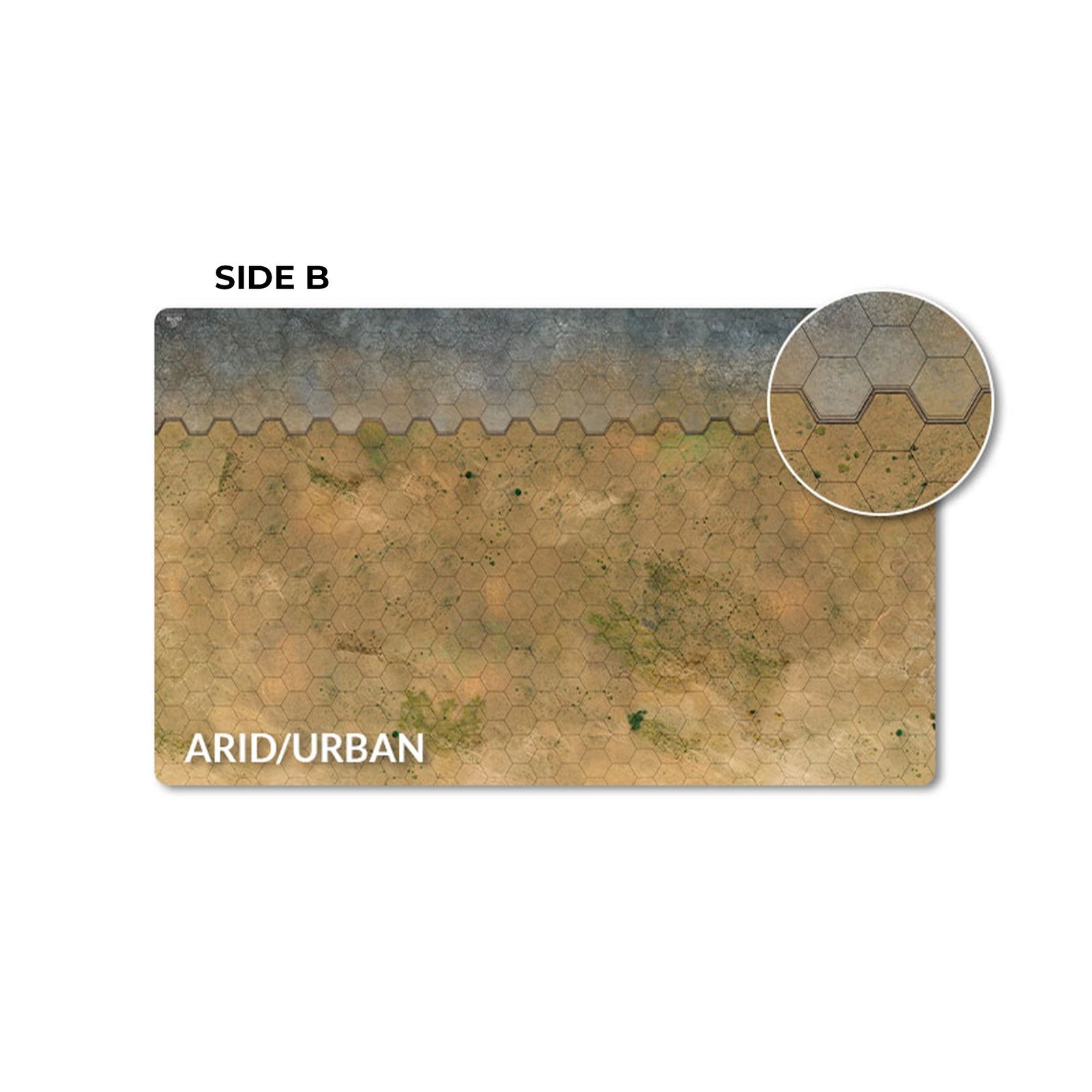 HEXTECH: Game Mat 1 (Grasslands/Arid/Urban)
