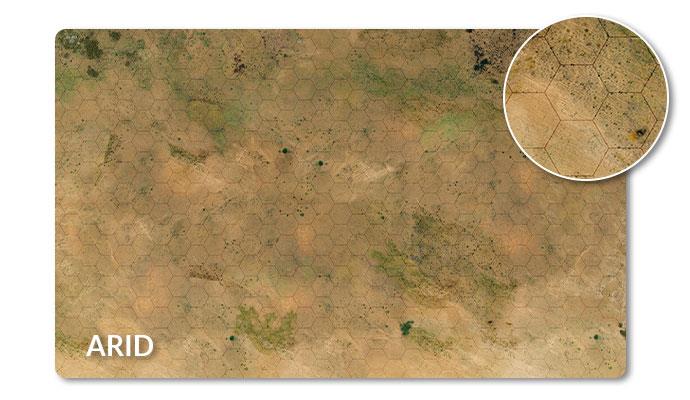 HEXTECH: Game Mat 2 (Arid/Urban)