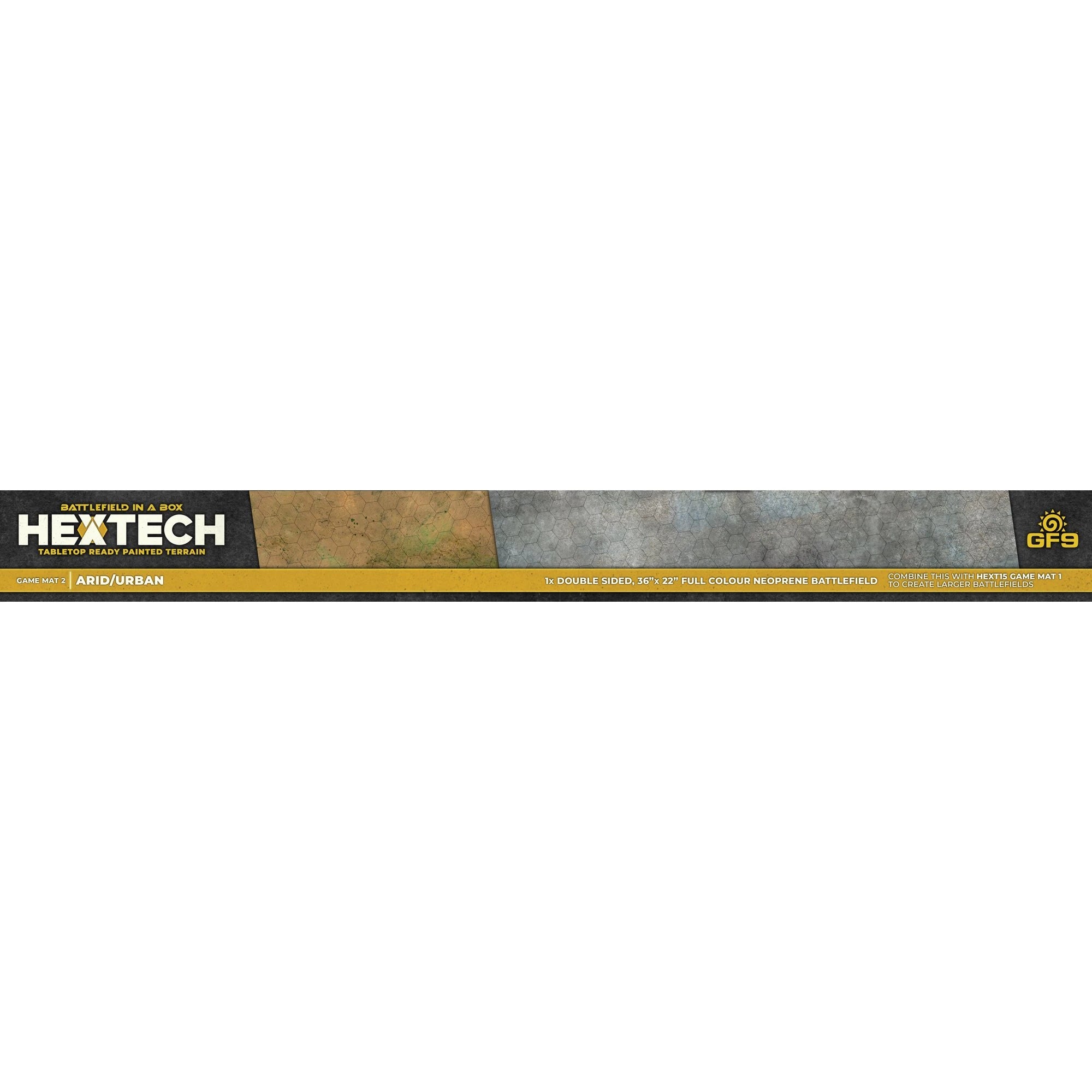 HEXTECH: Game Mat 2 (Arid/Urban)