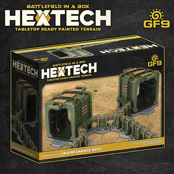 Hextech: Dropbase Delta Maintenance Bays (x8)