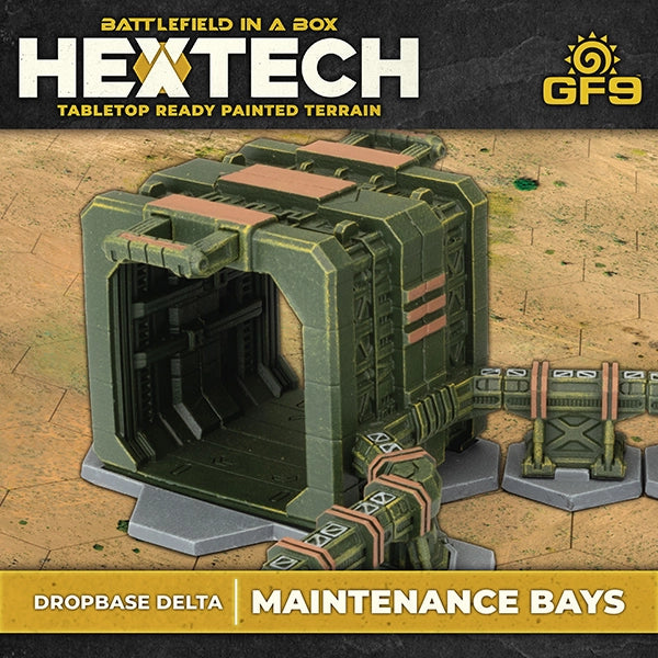 Hextech: Dropbase Delta Maintenance Bays (x8)
