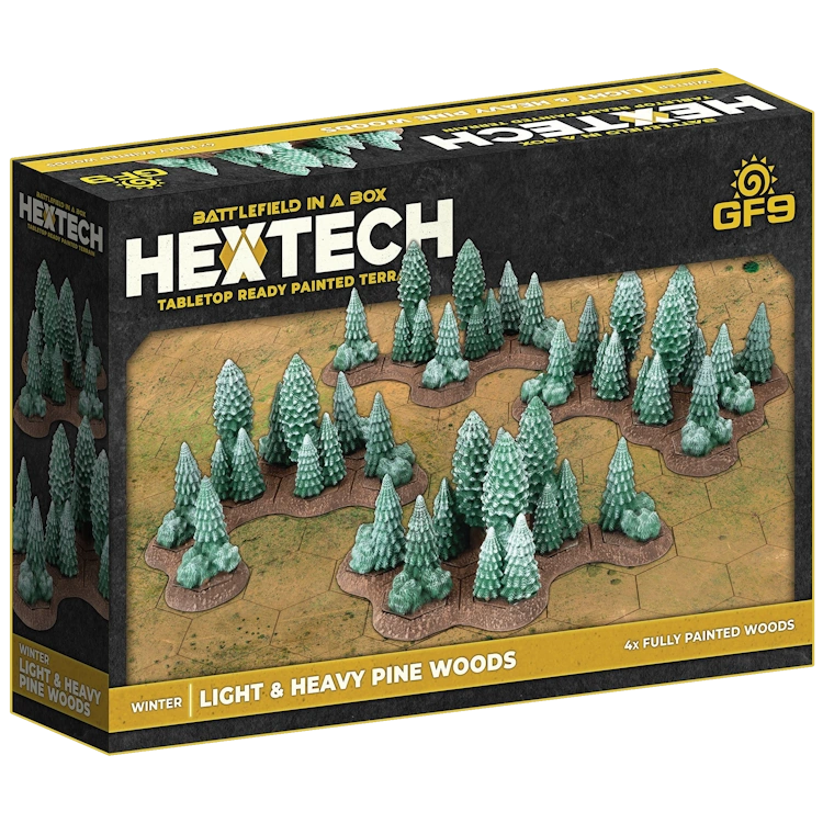 Hextech: Winter Light & Heavy Woods (x4 new bases)