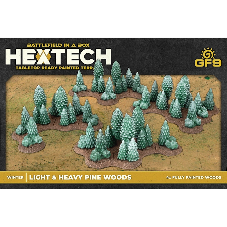 Hextech: Winter Light & Heavy Woods (x4 new bases)