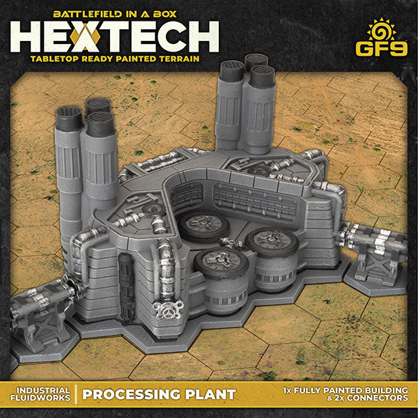 Hextech: Industrial Fluidworks- Processing Plant (x1)