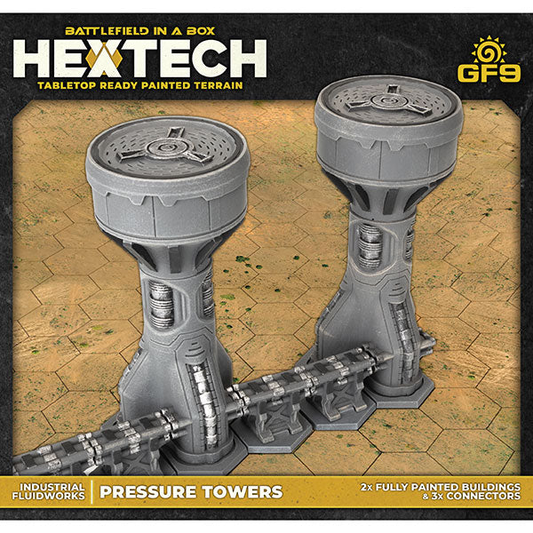 Hextech: Industrial Fluidworks- Pressure Tower (x2)