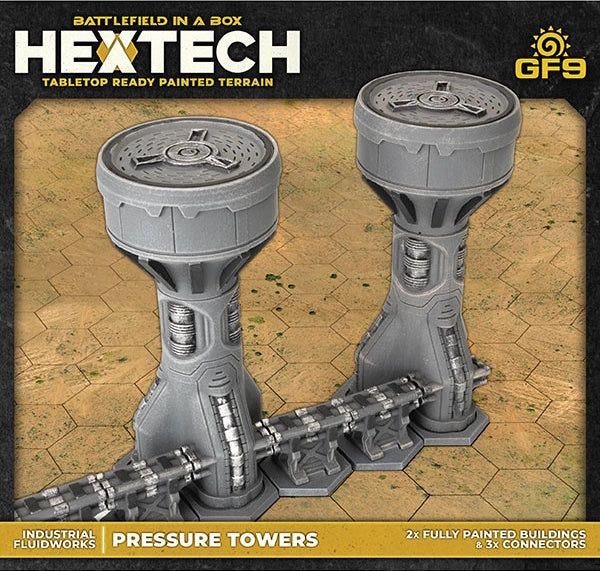 Hextech: Industrial Fluidworks- Pressure Tower (x2)