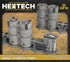 Hextech: Industrial Fluidworks- Small Storage Tanks (x2)