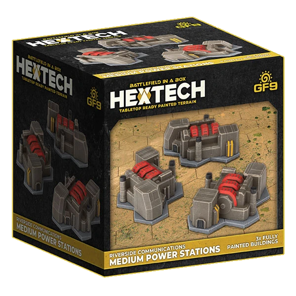 Hextech: Riverside Communications - Sensor Monitoring Station (x3)