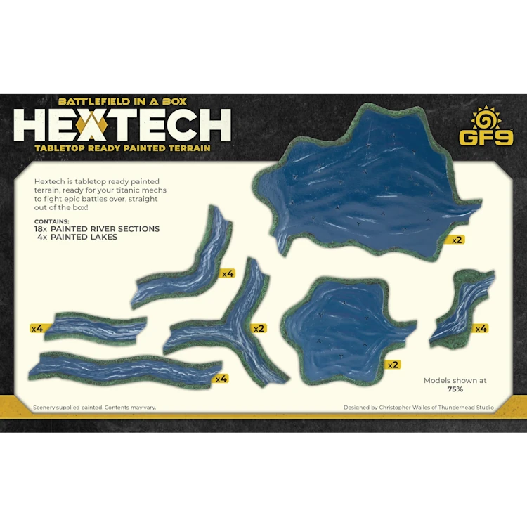Hextech: Grasslands: Rivers and Lakes