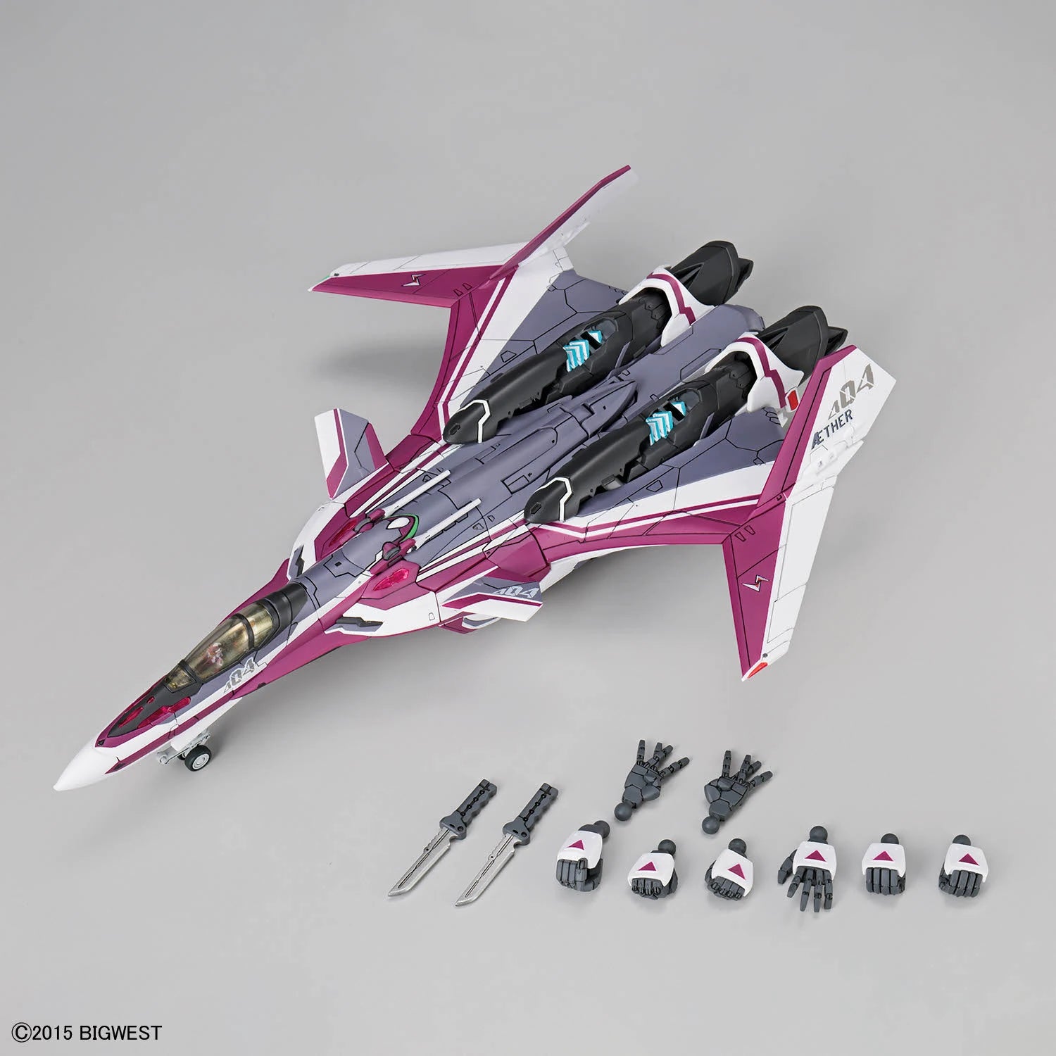 HG - 1/100 Macross VF-31C Siegfried (Mirage Farina Jenius Use)