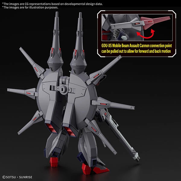 HG 1/144- ZGMF-X666S Legend Gundam Z.A.F.T. Mobile Suit