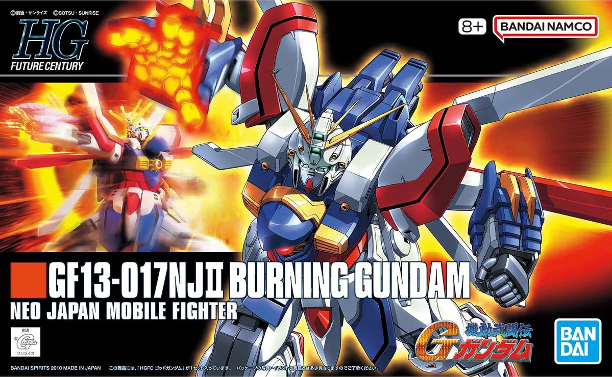 HGFC 1/144 #110 GF13-017NJII Burning Gundam