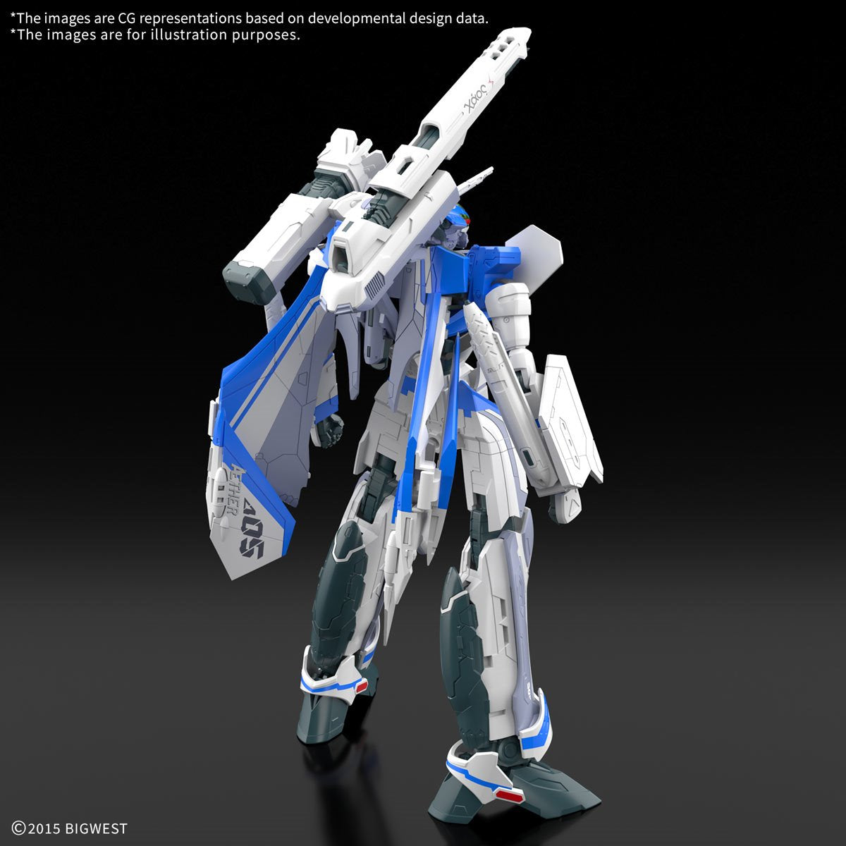 HG 1/100 Macross VF-31J Siegfried (Hayate Immelmann Use)