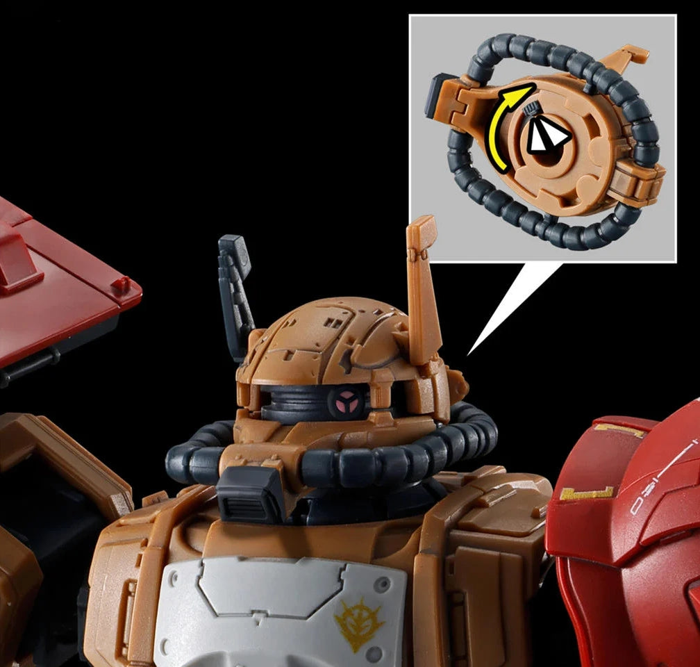 HGRV 1/144 Gundam Zaku II F-Type Solari 
