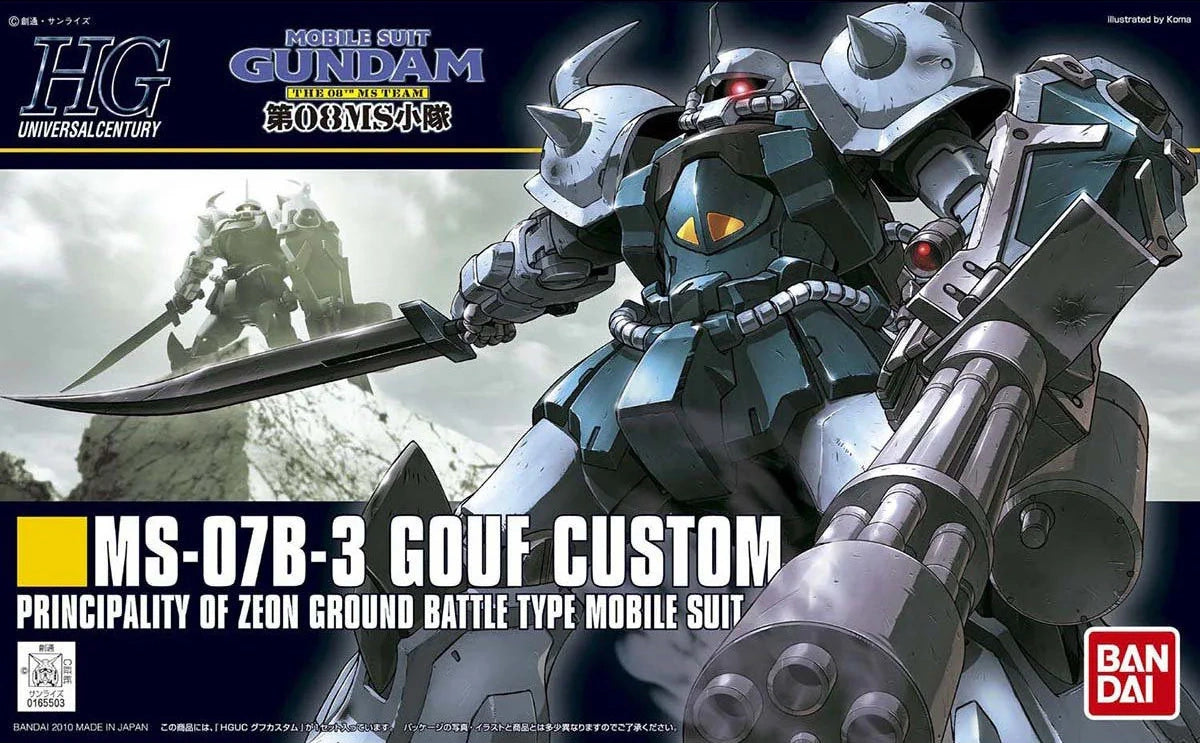 HGUC 1/144 MS-07B-3 Gouf Custom