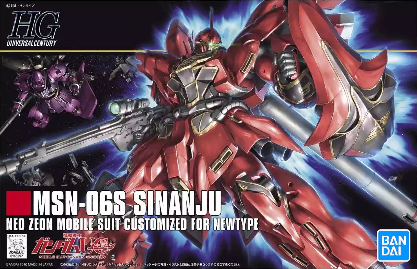 HGUC 1/144 #116 MSN-06S Sinanju 