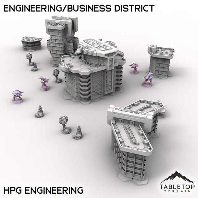 HEXTECH HPG Engineering / Business District - City Map Pack